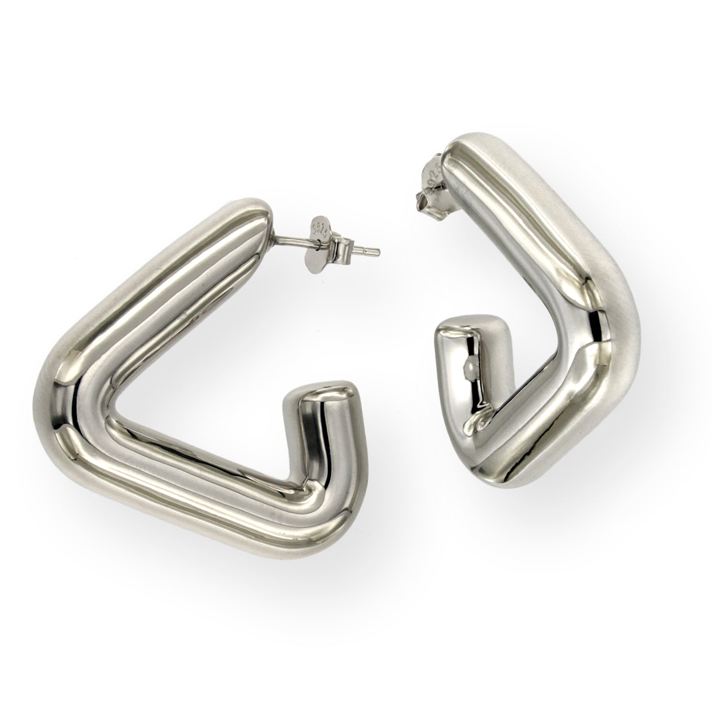 Сребърни обеци 925 КЕ07258