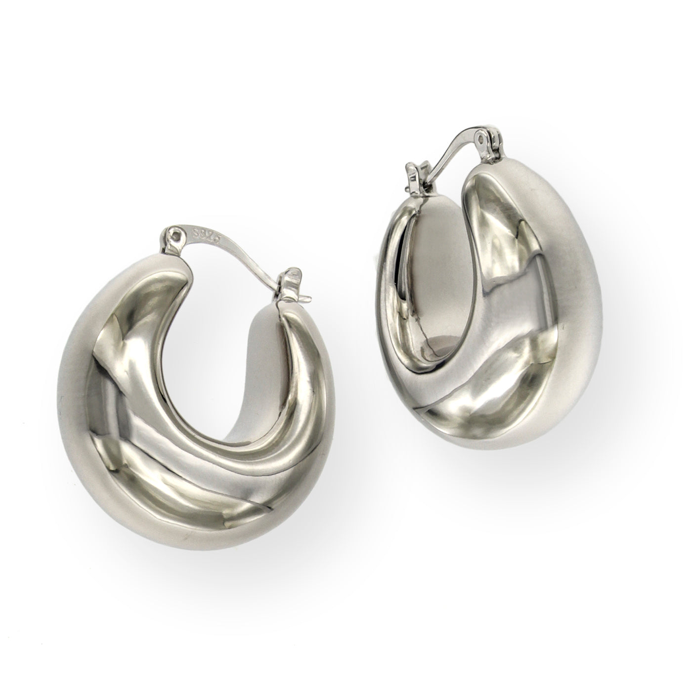 Сребърни обеци 925 КЕ07259