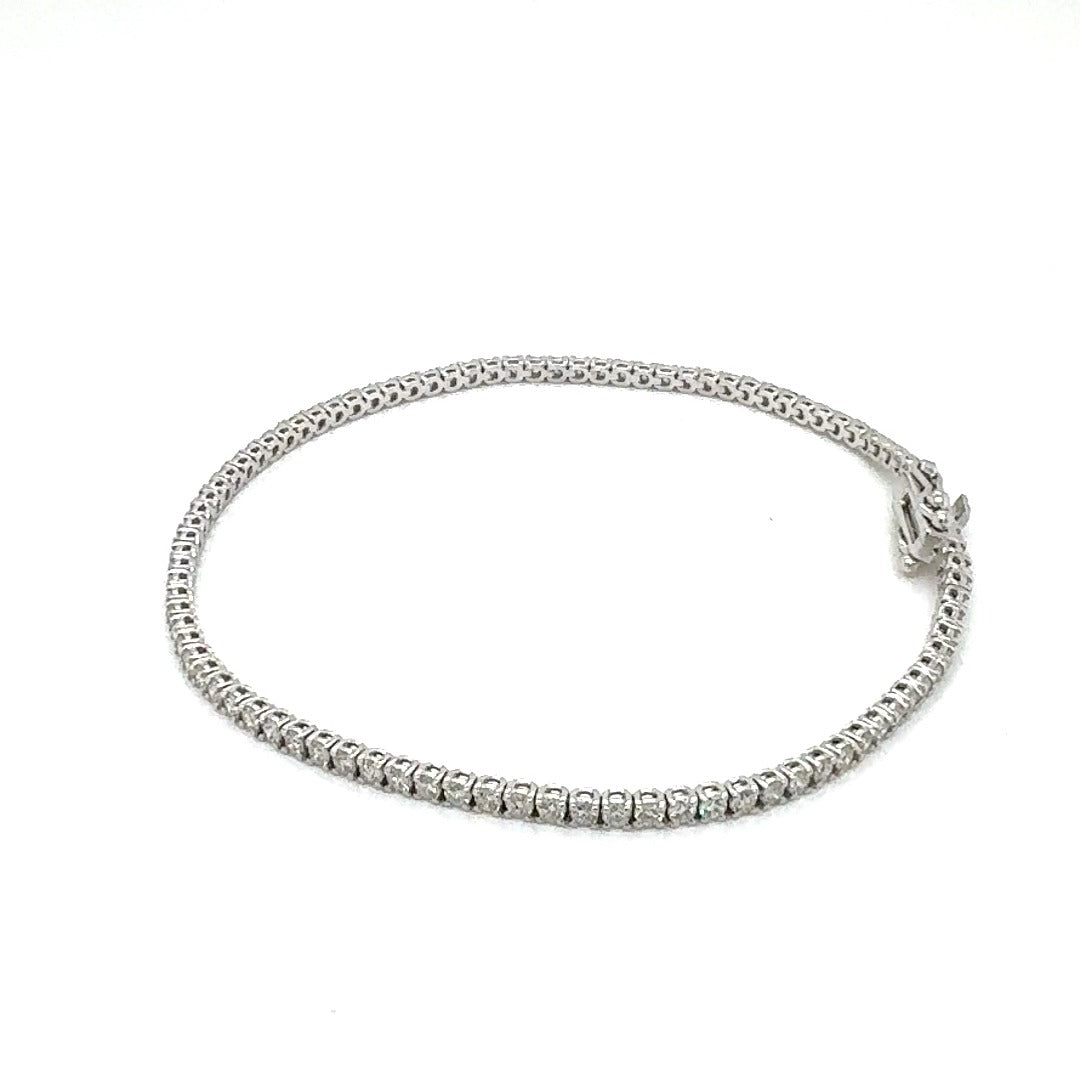 Тенис гривна с 1,85 кт диаманти