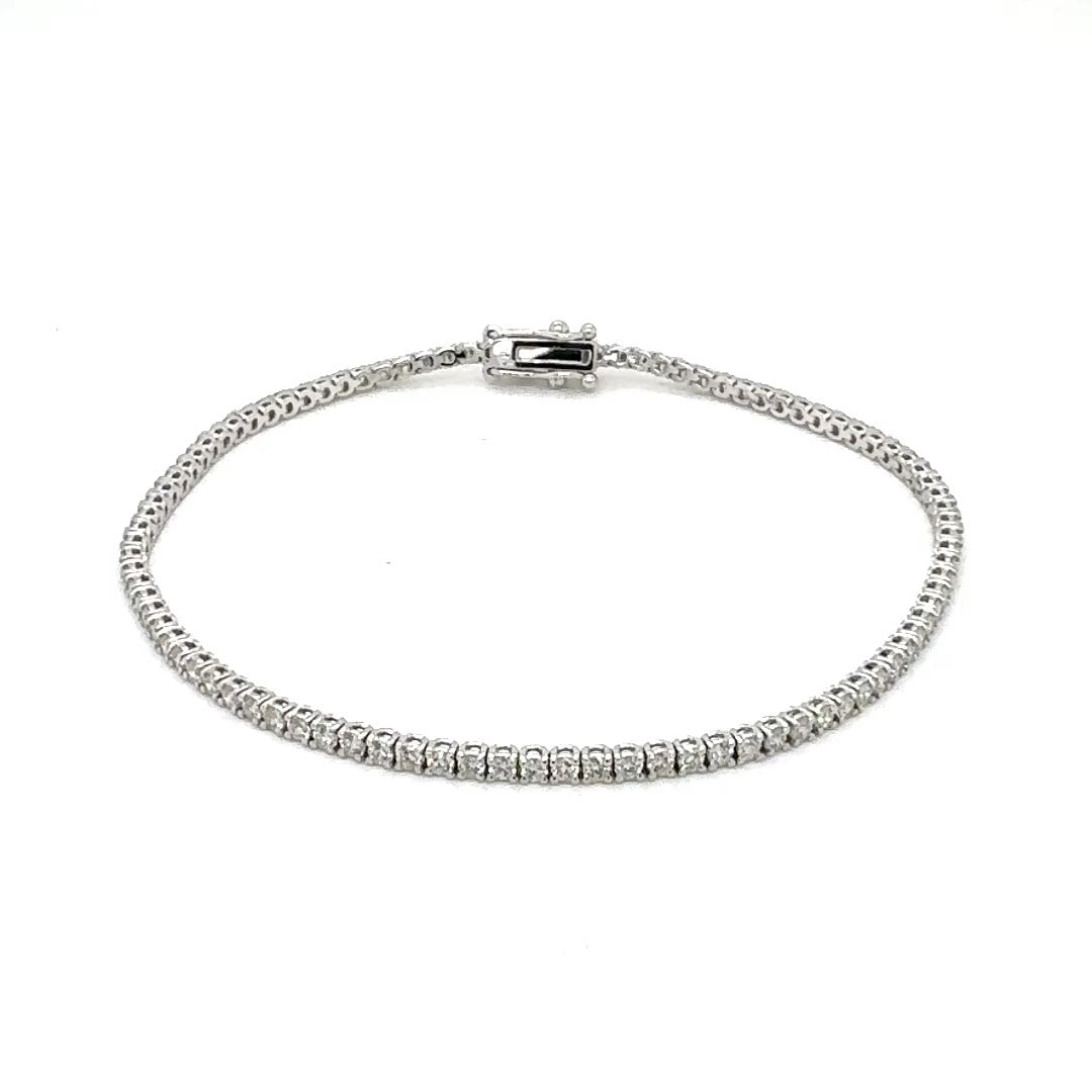 Тенис гривна с 1,85 кт диаманти