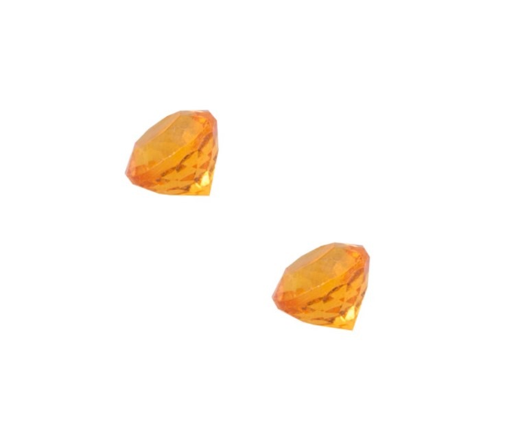 Чифт камъни спесартит 1.88 карата