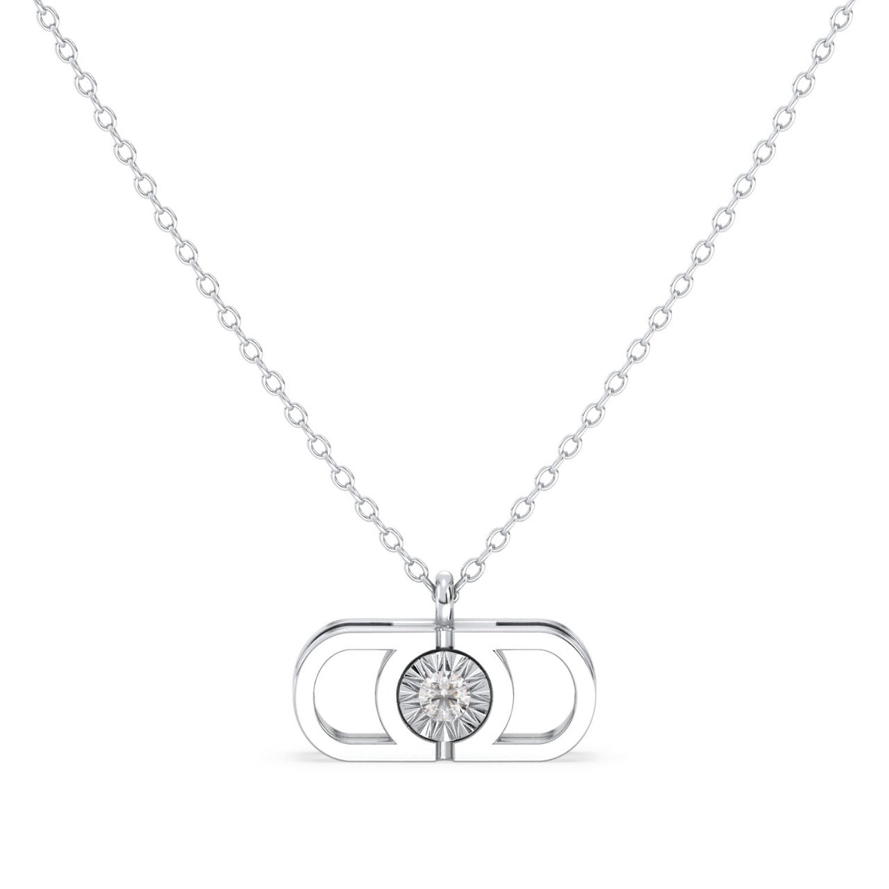 Златно колие AMODORIA Signature с диамант