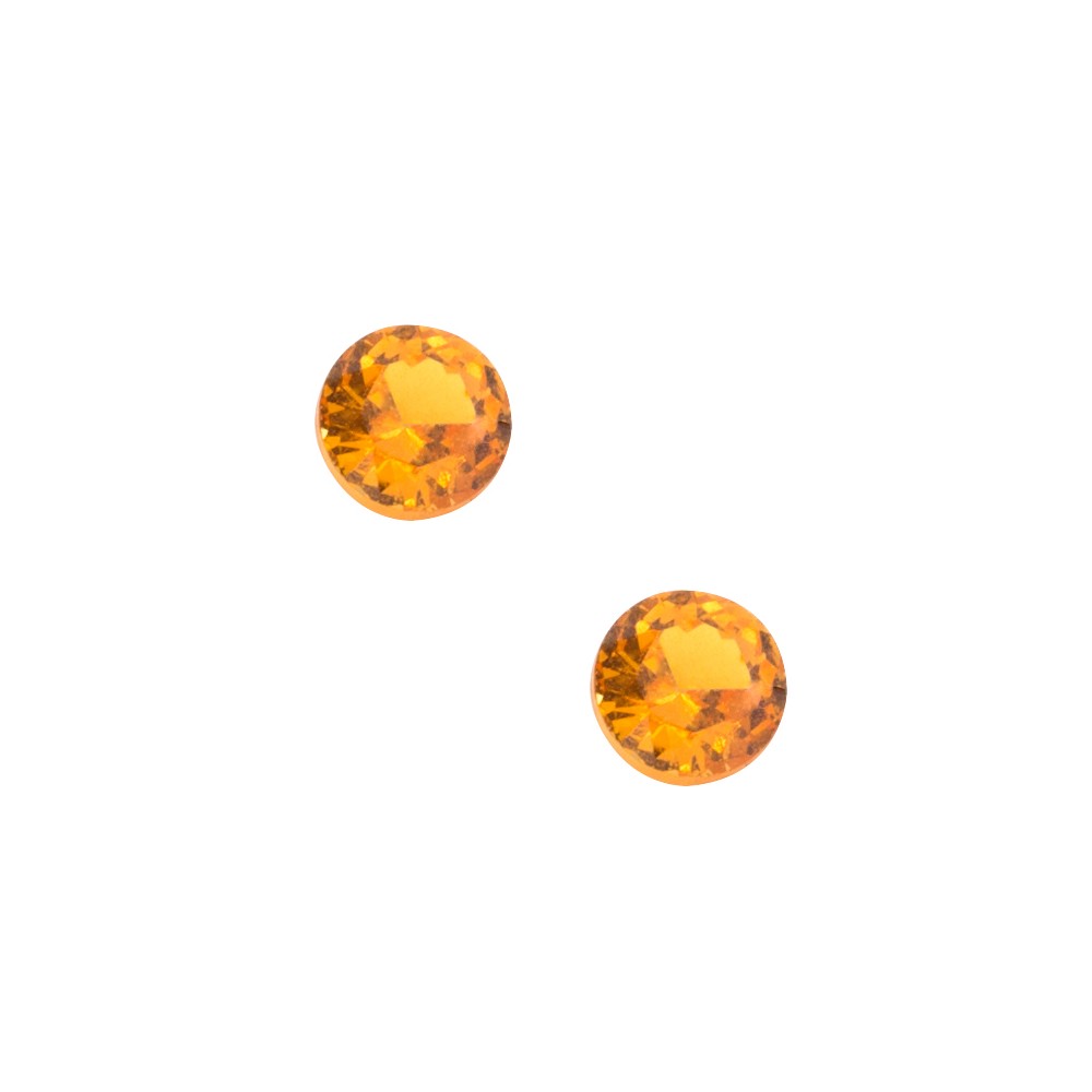 Чифт камъни спесартит 1.88 карата